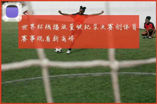 世界杯线播放量破纪录决赛创体育赛事观看新高峰